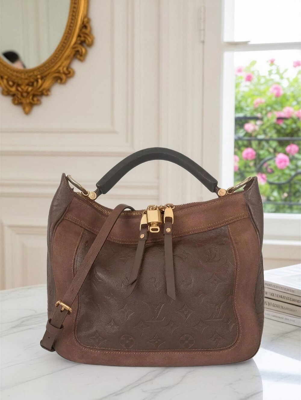 Louis Vuitton Audacieuse PM Empreinte Terre Brown ✨ Excellent Condition